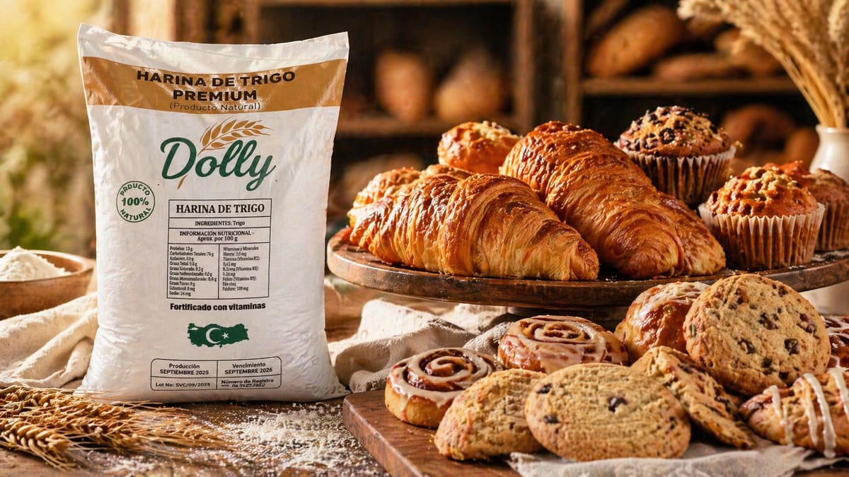 Bizcocho esponjoso de miel con harina integral DOLLY